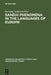 Sandhi Phenomena in the Languages of Europe by Henning Andersen
