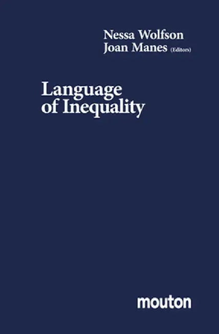 Language of Inequality by Nessa Wolfson