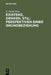 Existenz, Denken, Stil: Perspektiven einer Grundbeziehung by G. Heath King