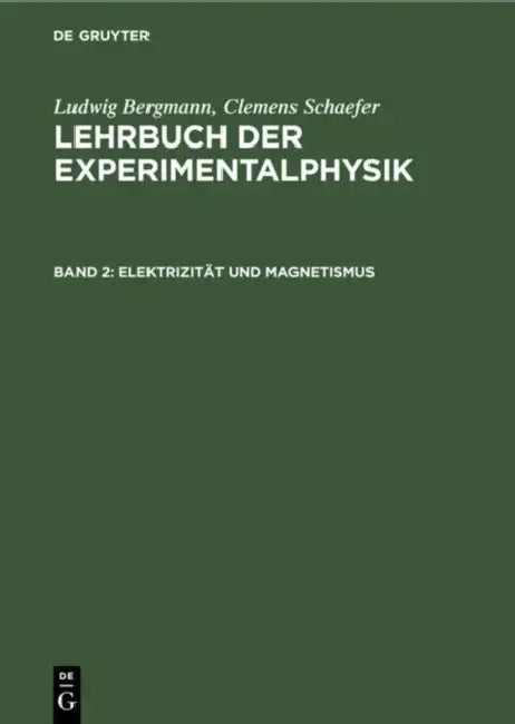Elektrizität Und Magnetismus by Klaus H. Gobrecht