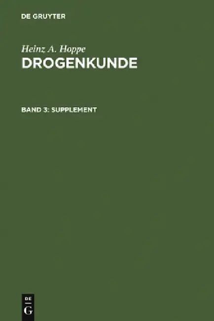 Supplement by Heinz a. Hoppe