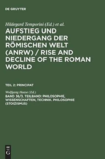 Philosophie, Wissenschaften, Technik. Philosophie (Stoizismus) by Wolfgang Haase