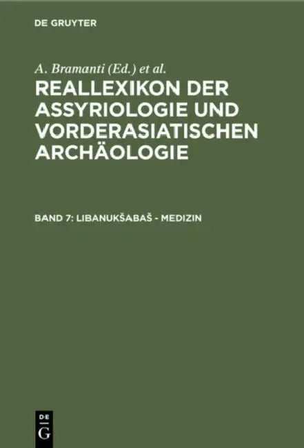 Libanuksabas - Medizin by Erich Ebeling, Bruno Meissner, Ernst Weidner