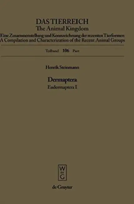 Dermaptera. Eudermaptera I by Henrik Steinmann