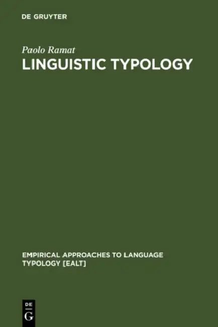 Linguistic Typology by Paolo Ramat, A. P. Baldry