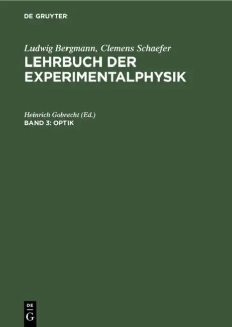 Optik by Heinrich Gobrecht