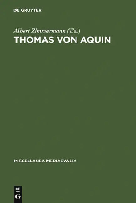 Thomas von Aquin by Albert Zimmermann, Clemens Kopp