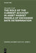 The Role of the Current Account in Asset Market Models of Exchange Rate Determination by Alexander Groß