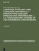 Language Typology and Language Universals / Sprachtypologie Und Sprachliche Universalien / La Typologie Des Langues Et Les Universaux Linguistiques. 1 by Haspelmath Martin