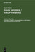 Philosophical Writings / Philosophische Schriften by Gunther Wenz
