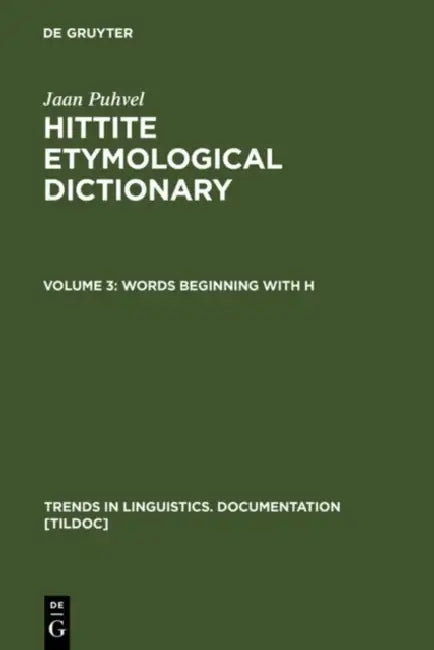 Words Beginning with H by Jaan Puhvel