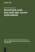 Dichtung und Malerei bei Achim von Arnim by Roswitha Burwick