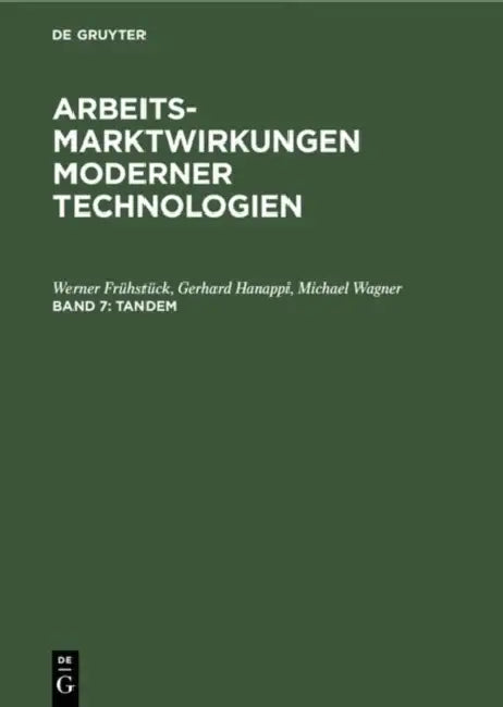 Tandem by Werner Frühstück, Gerhard Hanappi, Michael Wagner