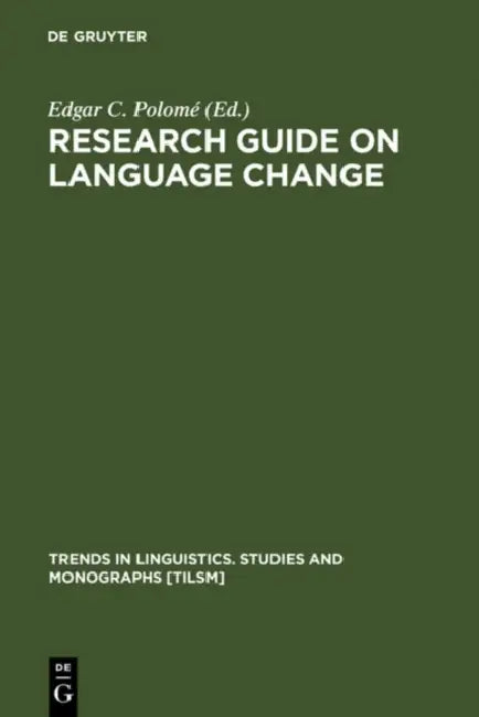 Research Guide on Language by Edgar C. Polomé