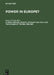 Great Britain, France, Germany and Italy and the Origins of the Eec, 1952-1957 by Ennio Di Nolfo