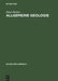Allgemeine Geologie by Dieter Richter