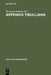 Appendix Tibulliana by Hermann Tränkle
