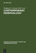Contemporary Morphology by Wolfgang U. Dressler, Hans C. Luschützky, Oskar E. Pfeiffer