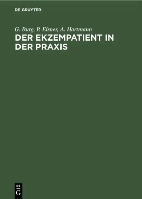 Der Ekzempatient in Der PRAXIS by G. Burg, P. Elsner, A. Hartmann
