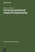Psychologische Marktforschung by Ernst F. Salcher, Petra Hoffelt