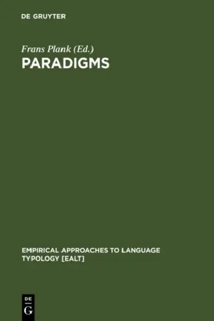 Paradigms by Frans Plank