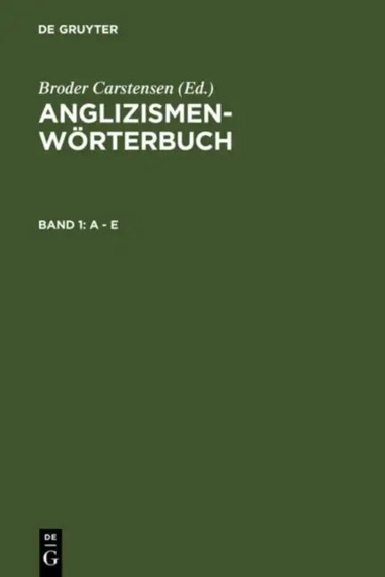 A - E by Broder (CRT)/ Busse, Ulrich (COM) Carstensen