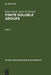 Finite Soluble Groups by Klaus Doerk, Trevor O. Hawkes
