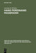 Hans Ferdinand Maßmann: Altdeutscher Patriotismus Im 19. Jahrhundert by Joachim B. Richter