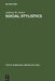 Social Stylistics by Andreas H. Jucker