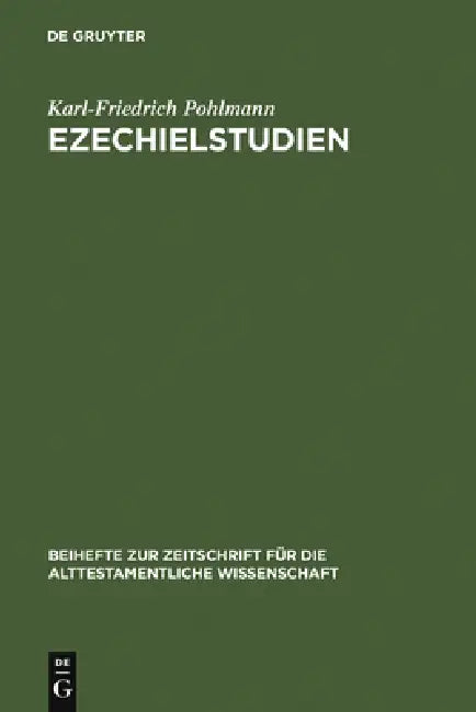 Ezechielstudien by Karl-Friedrich Pohlmann