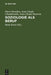 Soziologie als Beruf by Pierre Bourdieu, Jean-Claude Chamboredon, Jean-Claude Passeron