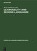 Learnability and second languages by James Pankhurst