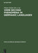 Verb Second Phenomena in Germanic Languages by Hubert Haider, Martin Prinzhorn