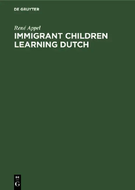 Immigrant Children Learning Dutch by René Appel