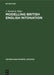 Modelling British English Intonation by J. Roelof de Pijper