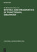 Syntax and Pragmatics in Functional Grammar by M. Bolkestein, Caspar De Groot, J. Lachlan MacKenzie