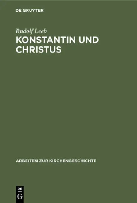 Konstantin und Christus by Rudolf Leeb