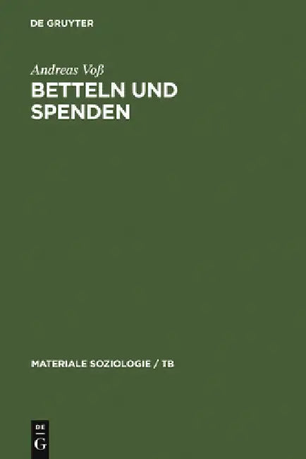 Betteln und Spenden by Andreas Voß