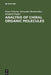 Analysis of Chiral Organic Molecules by Peter Schreier, Alexander Bernreuther, Manfred Huffer