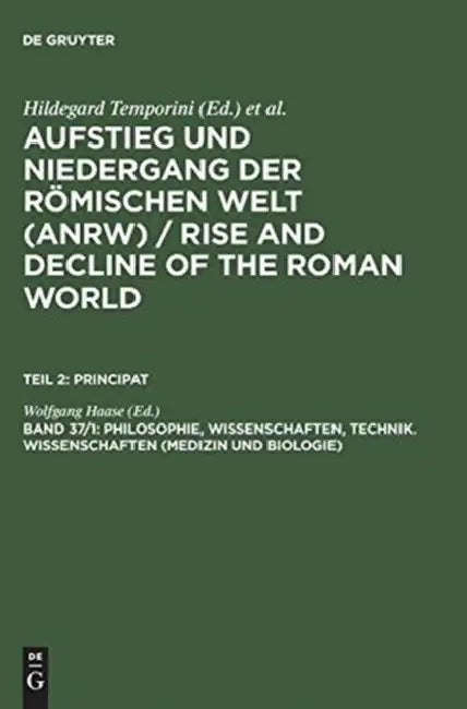 Philosophie, Wissenschaften, Technik. Wissenschaften (Medizin Und Biologie) by Wolfgang Haase