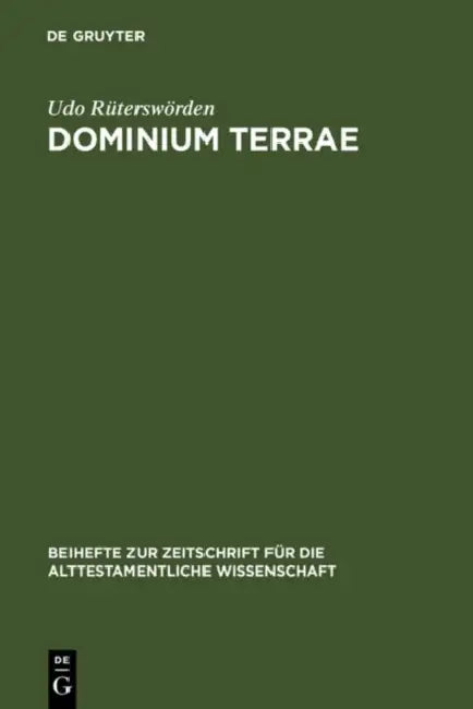 dominium terrae by Udo Rüterswörden