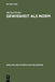 Gewissheit ALS Norm: Wittgensteins Erkenntnistheoretische Untersuchungen in Über Gewissheit by Michael Kober