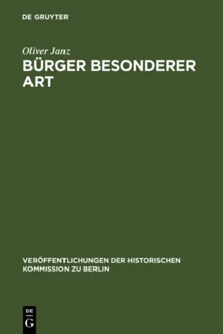 Bürger besonderer Art by Oliver Janz