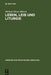 Leben, Leib und Liturgie by Michael Meyer-Blanck