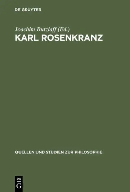 Karl Rosenkranz by Joachim Butzlaff