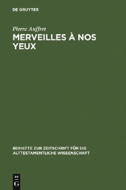 Merveilles à nos yeux by Pierre Auffret