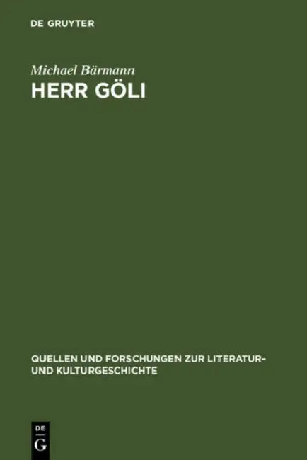 Herr Göli: Neidhart-Rezeption in Basel by Michael Bärmann