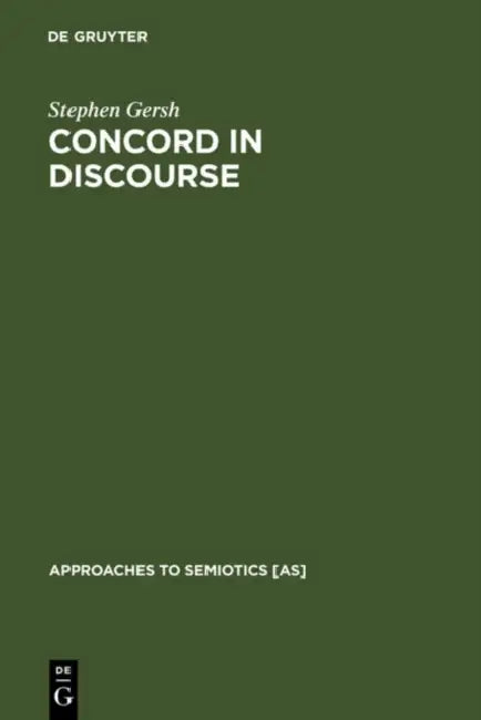 Concord in Discourse by Stephen Gersh