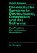 Die Deutsche Sprache in Deutschland, Osterreich Und Der Schweiz: Das Problem Der Nationalen Varietaten by Ulrich Ammon