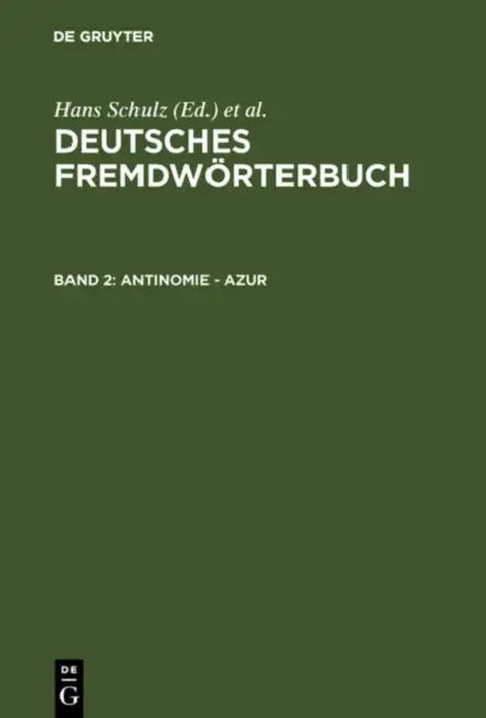 Antinomie - Azur by Gerhard Strau, Elke Donalies, Heidrun Kamper-Jensen